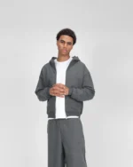 SU ZIPPER ANTHRAZIT G